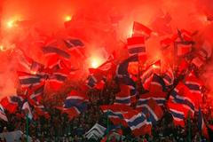 Fanoušci Wislay Krakov