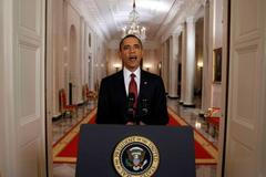 Barack Obama oznamuje zabití Usámy bin Ládina