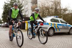 Policisté na kolech