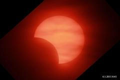 Částečné zatmění Slunce (nad ČR)