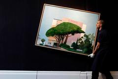 Aukce Sotheby´s - Hockney