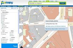 Komerční banka má své bankomaty a pobočky na aMapy.cz