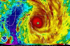 Austrálie očekává cyklón