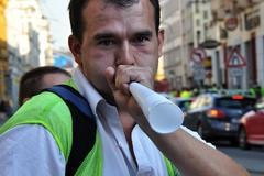 Stávka řidičů v Ostravě