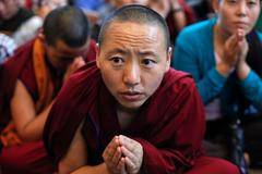 Inaugurace nového tibetského exilového premiéra Lobsanga Sangaye