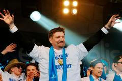 MS 2011: Finsko - oslavy (Jukka Jalonen)