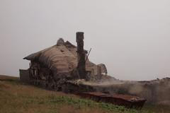 Následky požáru Petrovy boudy