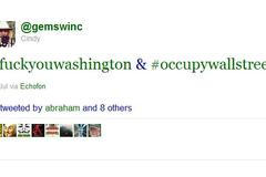 Occupy Wall Street na Twiteru