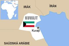 Kuvajt - mapa