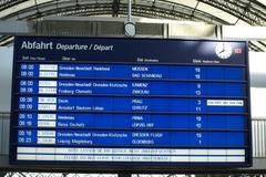 Drážďany v den stávky českých odborů