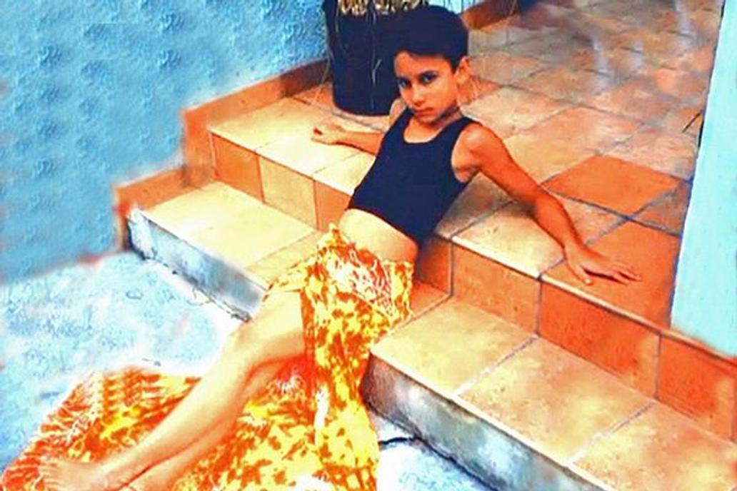 Thomas Neuwirth jako dítě