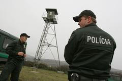 Hlídka u strážní věže