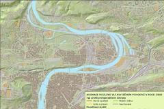 MHMP - Animace rozlivu - velká mapa 1