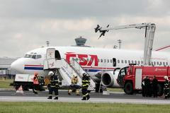 ČSA - letiště Ruzyně - cvičení