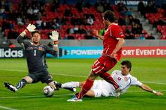 ME do 21 let: Česko - Švýcarsko (Vaclík)