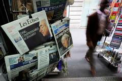 Strauss-Kahn na titulních stranách