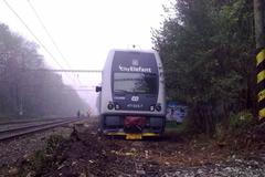 Vykolejený vlak Ostrava