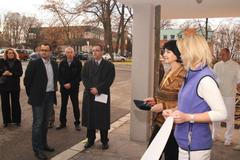 Hejtman Martínek otevírá opravený pavilon