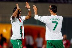Příprava na MS: Portugalsko vs Kamerun (Nani a Ronaldo)
