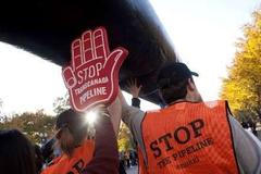 USA: protesty proti ropovodu Keystone XL