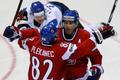 Česko - Finsko: Jaromír Jágr, Tomáš Plekanec (radost)