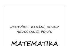 Pilotní zadání testu z matematiky pro celoplošné testování žáků 5. tříd - 1