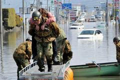 Japonsko dva dny po tsunami