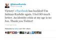 Salman Rushdie a jeho vítězství nad Facebookem