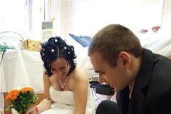 Netradiční svatba na porodním sále