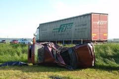 Dopravní nehoda u Otrokovic