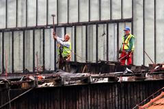 Demolice stadionu na Štvanici