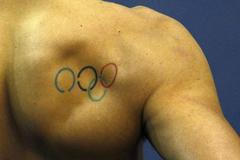 Tetování na MS v plavání