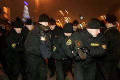 Demonstrace v Minsku