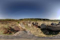 VVP Jince - betonové terče na Brdě