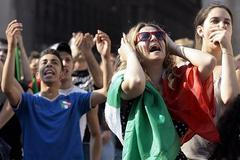 Itálie - smutní fanoušci