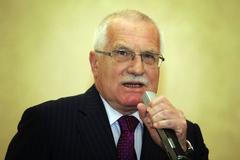 Václav Klaus křtí knihu Evropská integrace bez iluzí