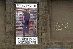 Voina Wanted - Artwall