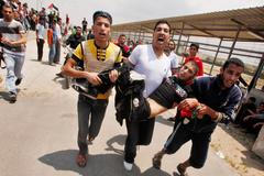 Střety na izraelských hranicích