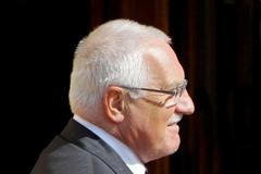 Prezident Václav Klaus v srpnu 2011