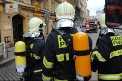V centru Prahy hořel plyn. Hasiči zavřeli Revoluční