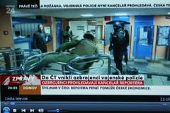 Páteční zásah vojenské policie na Kavčích horách