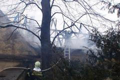 Požár sýpky Zdounky