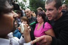 Varnsdorf - Romové a demonstrace