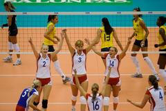 Česko - Brazílie: Volejbalistky Česka