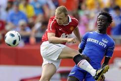 Kansas City vs Manchester United: Scholes
