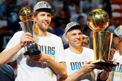Finále NBA: Miami - Dallas (Nowitzki a Kidd)