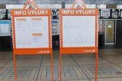 Stávka-Pardubice - výluky