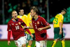 Litva - Česko (Kadlec)