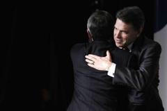 USA - Rick Perry a baptistický kazatel Robert Jeffress