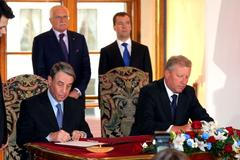 Dmitrij Medvěděv v Praze. Den druhý